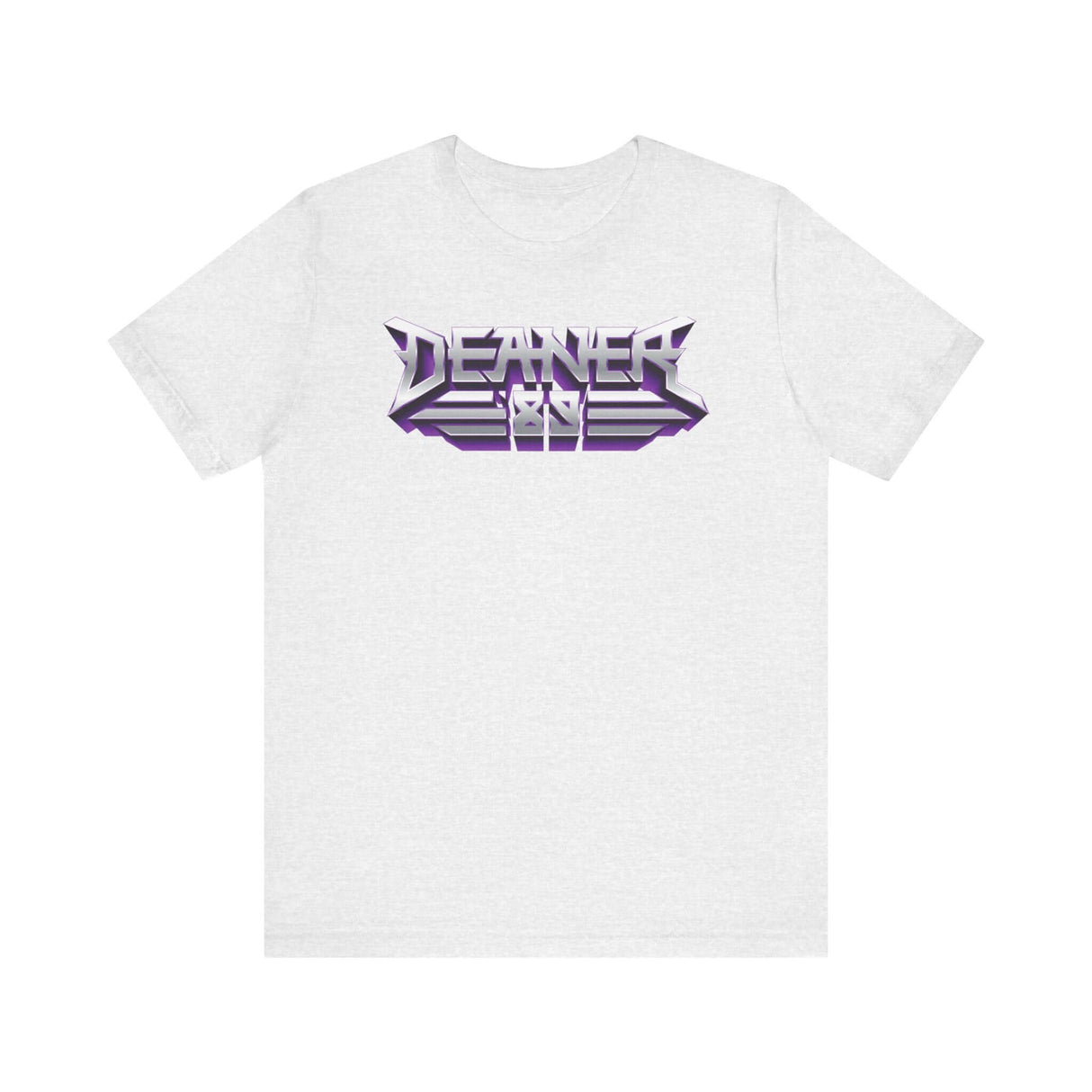 Deaner '89 Logo Tee in white with bold retro design, perfect for those who embrace individuality and the Deaner lifestyle.