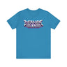 Deaner '89 Logo Tee in blue, ultimate badge of honor for the Deaner revolution, available in sizes S to 3XL.