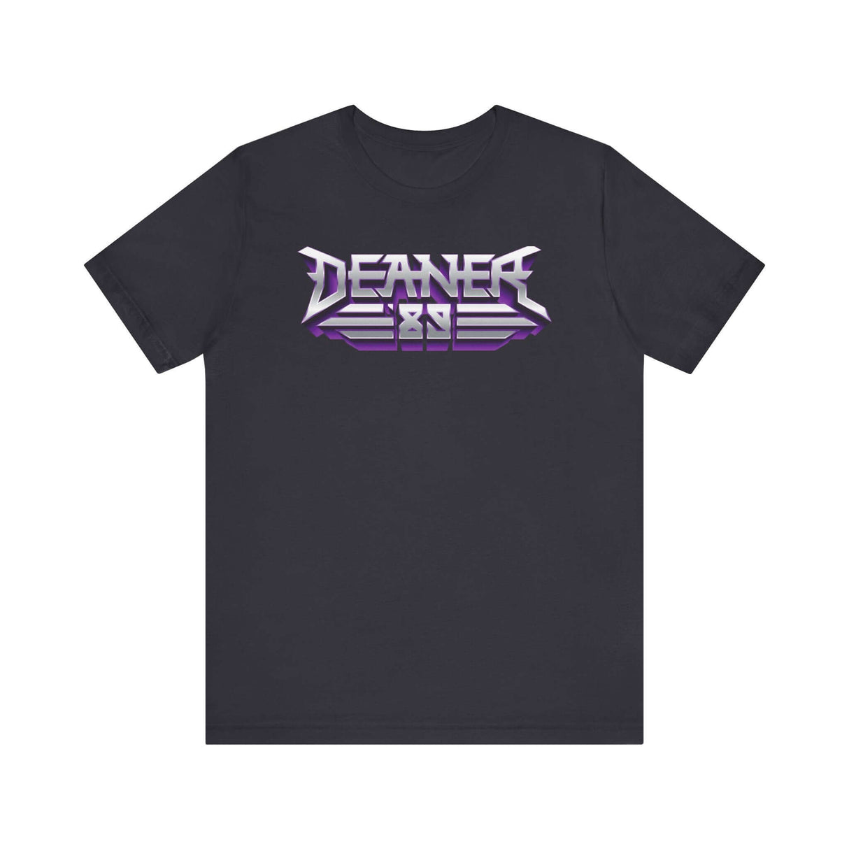 Black Deaner '89 Logo Tee with bold graphic design for music lovers and rebels, available in sizes S to 3XL.