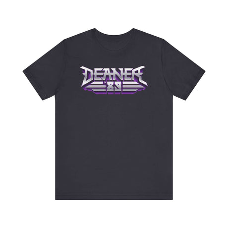 Black Deaner '89 Logo Tee with bold graphic design for music lovers and rebels, available in sizes S to 3XL.