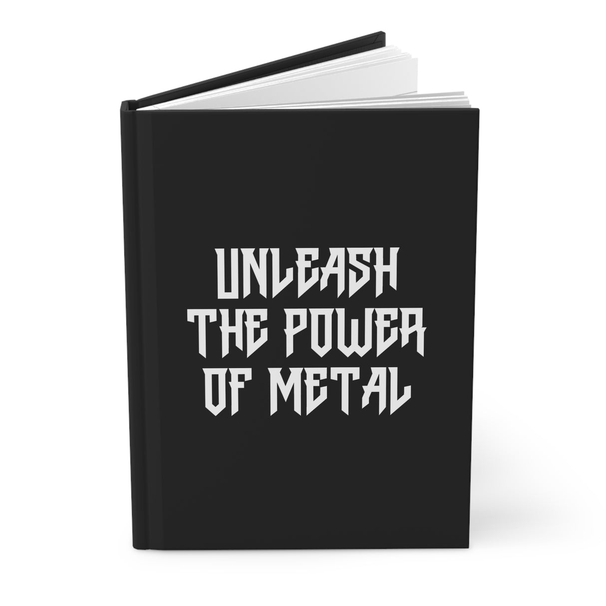 Unleash the Power of Metal Hardcover Journal