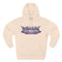 Cream Deaner '89 Logo Hoodie with bold chest design, representing the Deaner lifestyle, available in sizes S to 2XL.