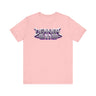 Pink Deaner '89 Logo Tee featuring bold retro-style graphic design.