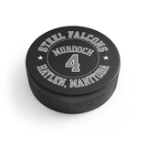 Steel Falcons Murdoch 4 Viceroy Hockey Puck