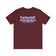 Deaner '89 Logo Tee in maroon with bold white and purple logo design, representing the spirit of the Deaner revolution.