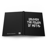 Unleash the Power of Metal Hardcover Journal