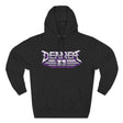 Deaner '89 Logo Hoodie in black with bold Deaner '89 logo on chest for showing rock lifestyle, available in sizes S-2XL.