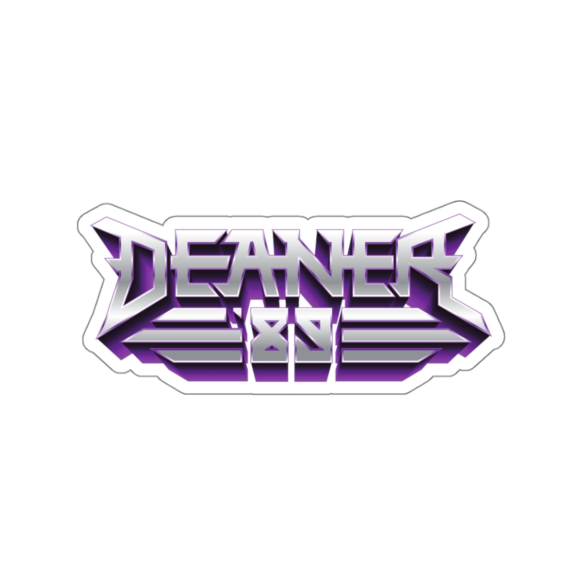 Deaner '89 Die-Cut Sticker