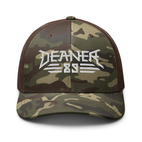 Deaner '89 - Camouflage Embroidered Trucker Hat