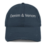 Denim & Venom Distressed Dad Hat